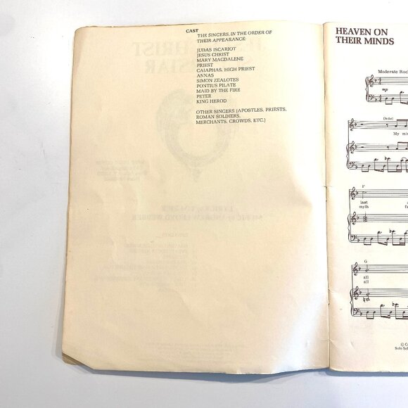 Jesus Christ Superstar Solo Piano Sheet Music, Musical Excerpts - Picture 3 of 8